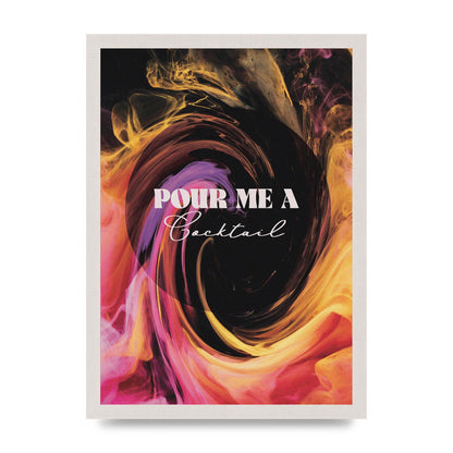 Pour Me A Cocktail Alchemy" Art For The Home - A3 framed