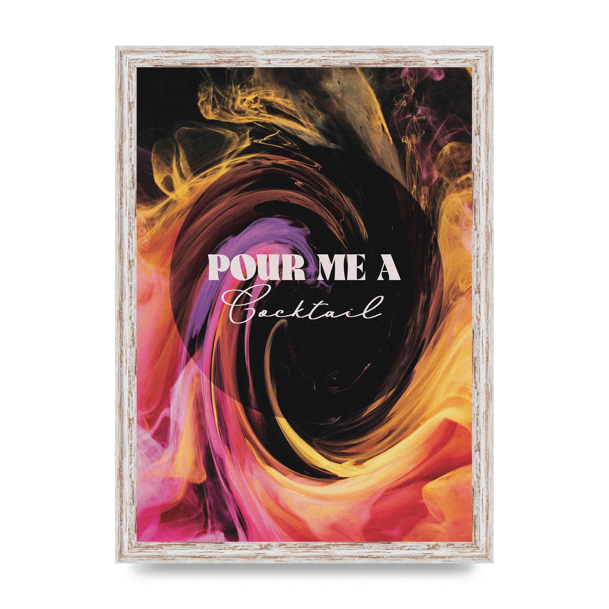 Pour Me A Cocktail Alchemy" Art For The Home - A3 framed
