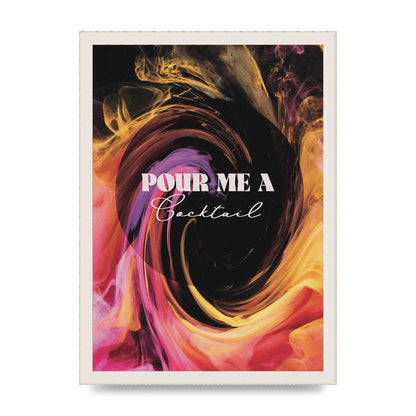 Pour Me A Cocktail Alchemy" Art For The Home - A3 framed