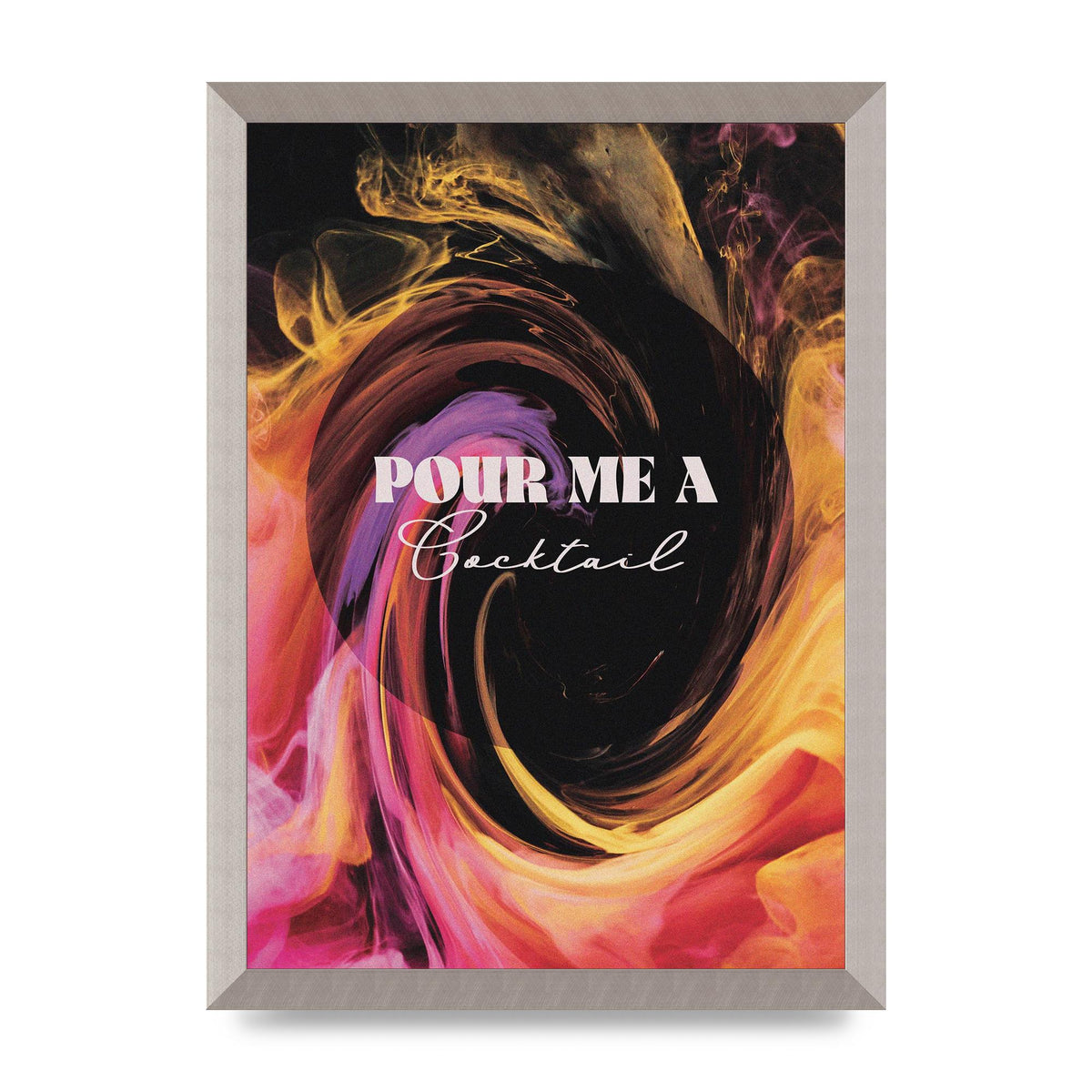 Pour Me A Cocktail Alchemy" Art For The Home - A3 framed
