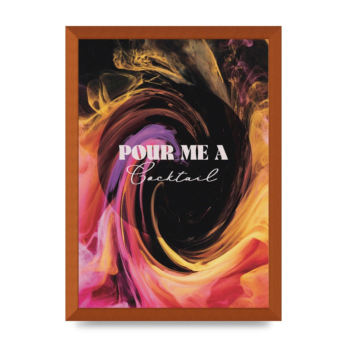 Pour Me A Cocktail Alchemy" Art For The Home - A3 framed