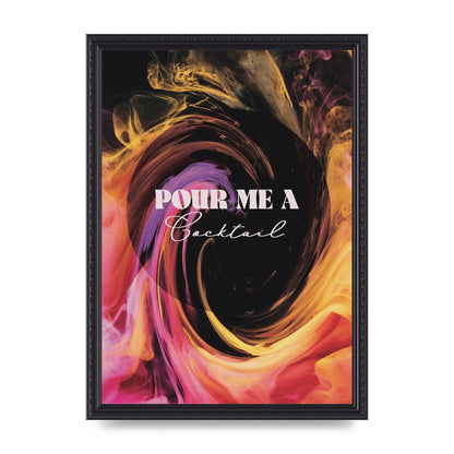 Pour Me A Cocktail Alchemy" Art For The Home - A3 framed