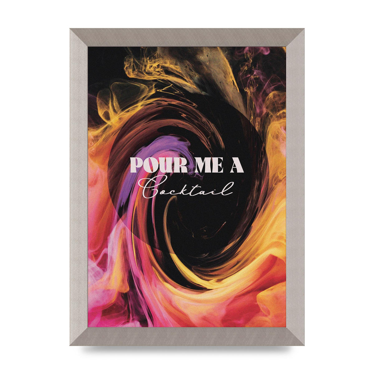 Pour Me A Cocktail Alchemy" Art For The Home - A4 framed