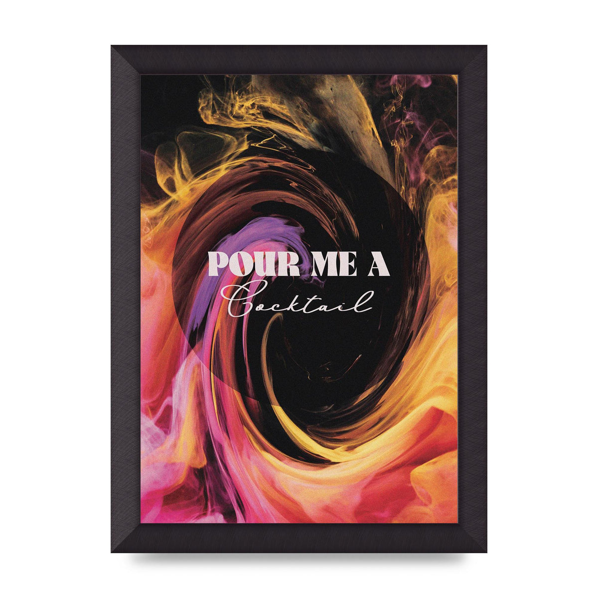 Pour Me A Cocktail Alchemy" Art For The Home - A4 framed