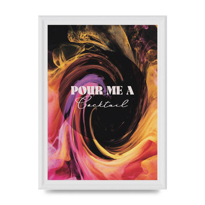 Pour Me A Cocktail Alchemy" Art For The Home - A4 framed