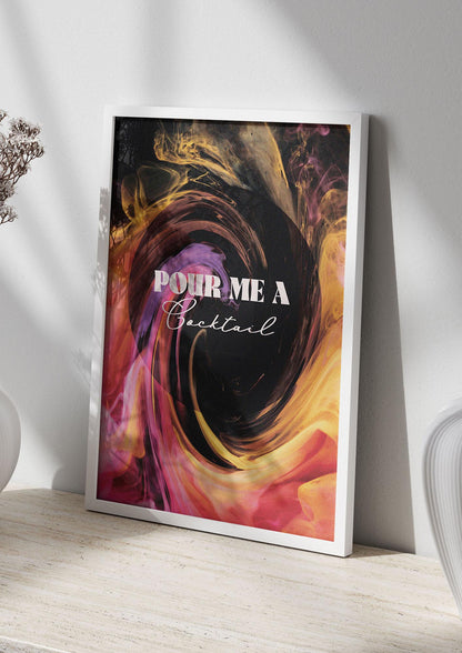 Pour Me A Cocktail Alchemy" Art For The Home - living room 2