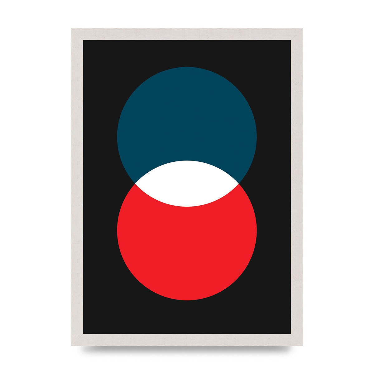 Bold Geometric Two Wall Art - A3 framed
