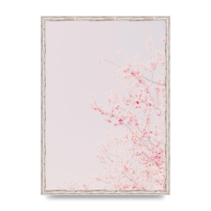 Minimalist Soft Flower Wall Art - A2 framed