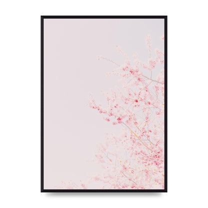 Minimalist Soft Flower Wall Art - A2 framed
