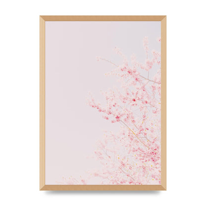 Minimalist Soft Flower Wall Art - A2 framed