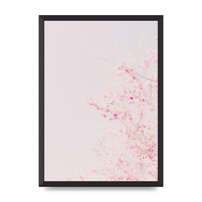 Minimalist Soft Flower Wall Art - A2 framed