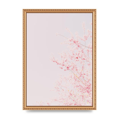 Minimalist Soft Flower Wall Art - A3 framed