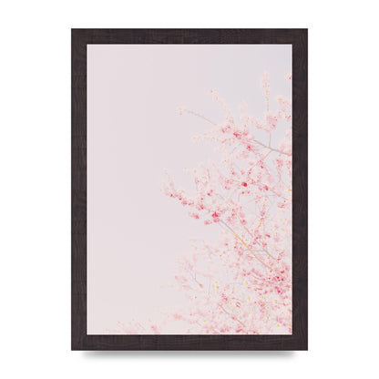Minimalist Soft Flower Wall Art - A4 framed