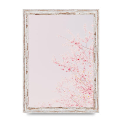 Minimalist Soft Flower Wall Art - A4 framed
