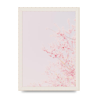 Minimalist Soft Flower Wall Art - A4 framed