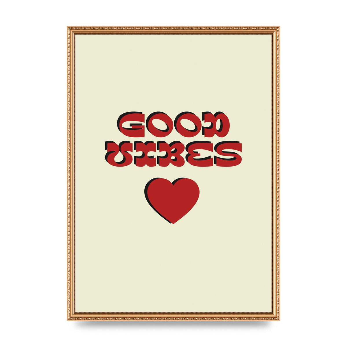 Good Vibes" Art For The Home - A2 framed
