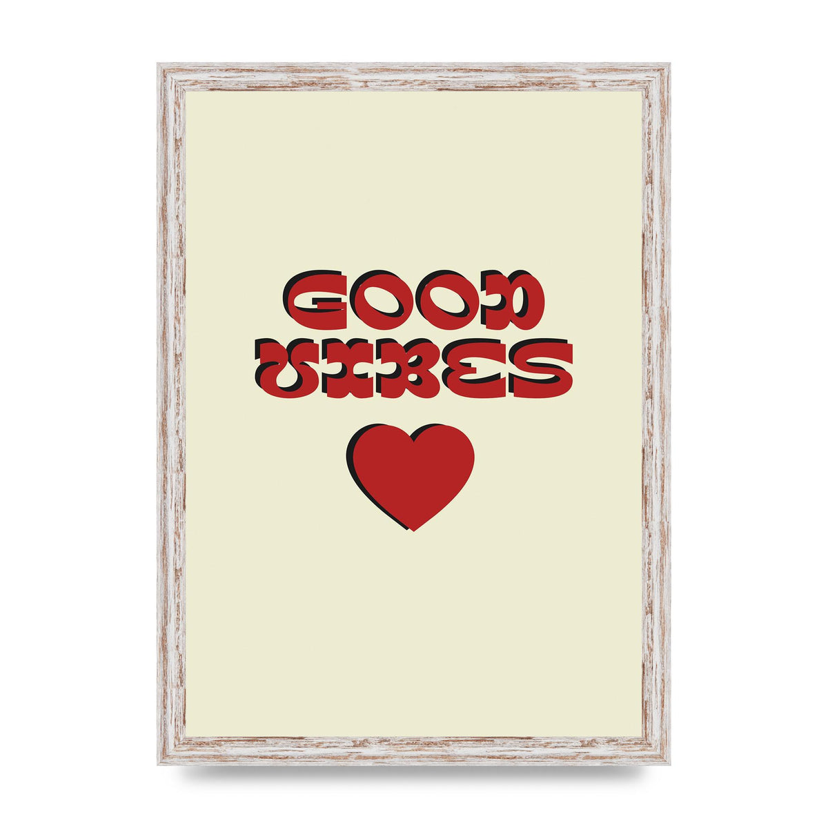 Good Vibes" Art For The Home - A3 framed