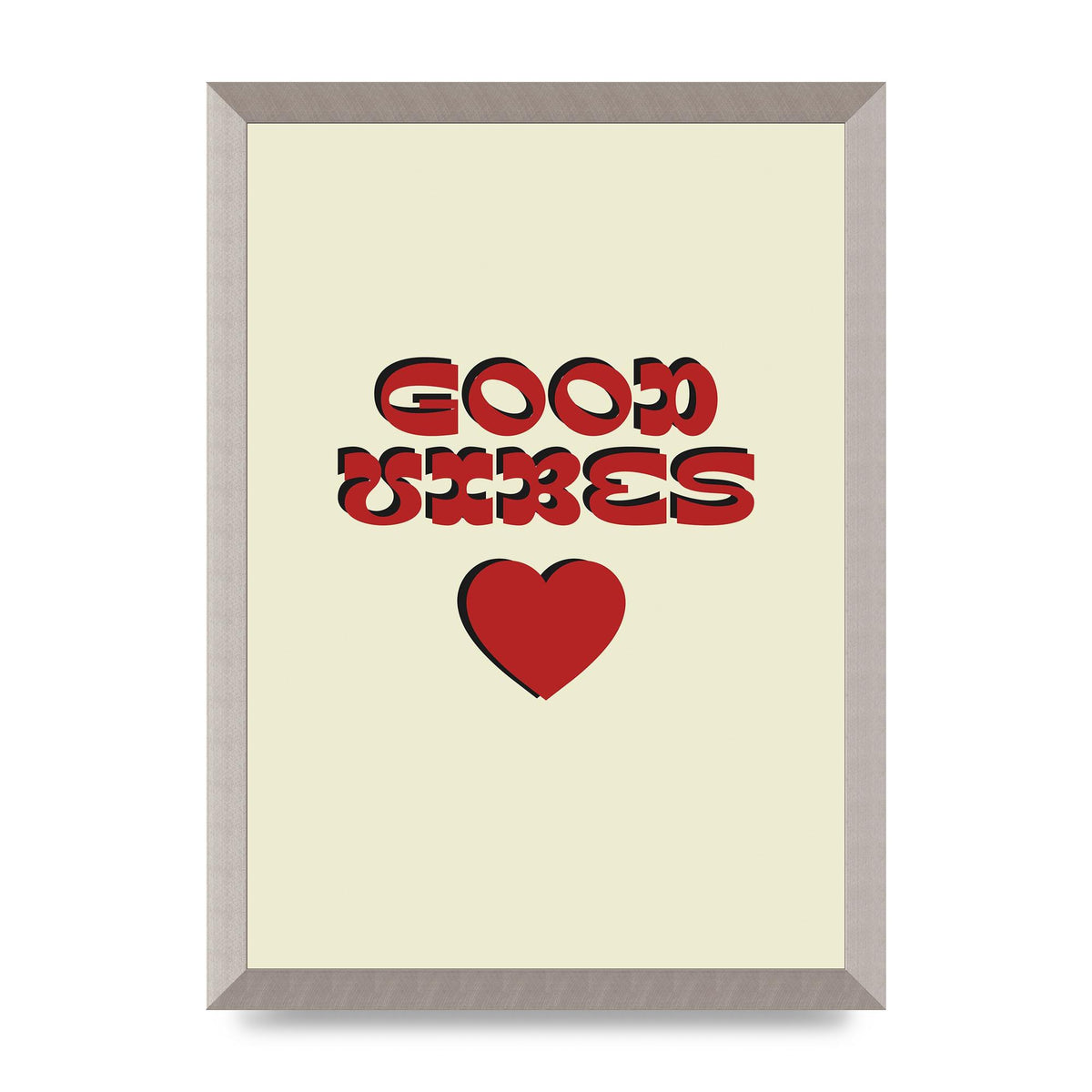 Good Vibes" Art For The Home - A3 framed