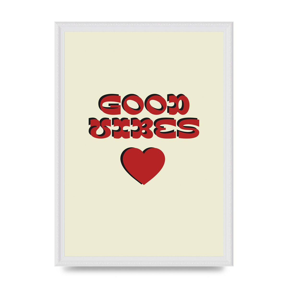 Good Vibes" Art For The Home - A3 framed