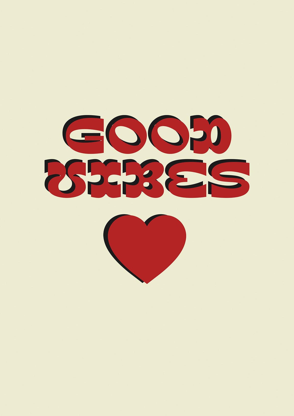 Good Vibes" Art For The Home - detail