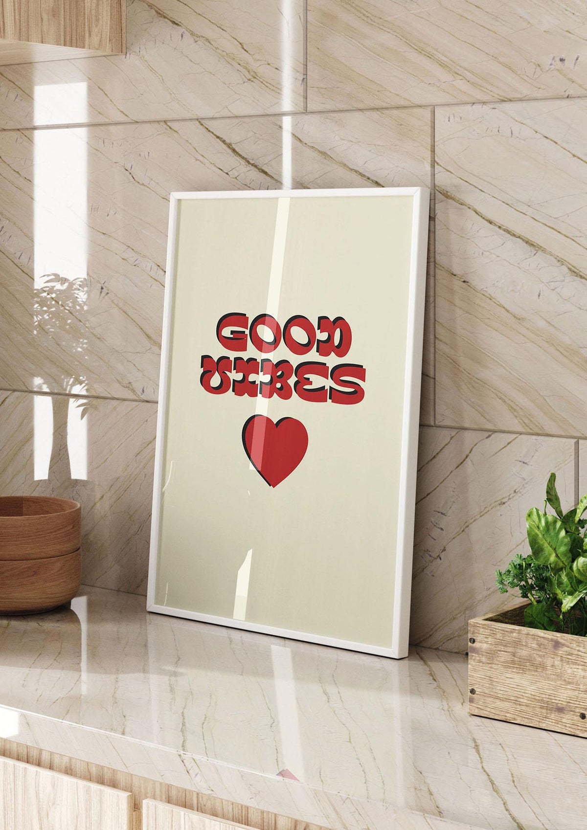 Good Vibes" Art For The Home - kitchen 2