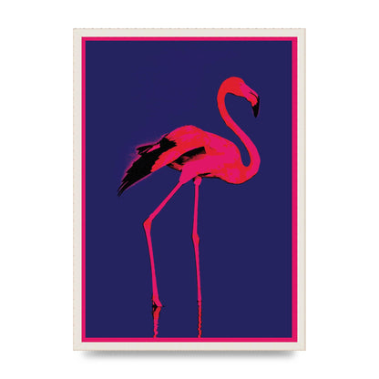 Pink Flamingo Art For The Home - A2 framed