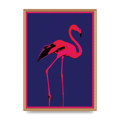 Pink Flamingo Art For The Home - A2 framed