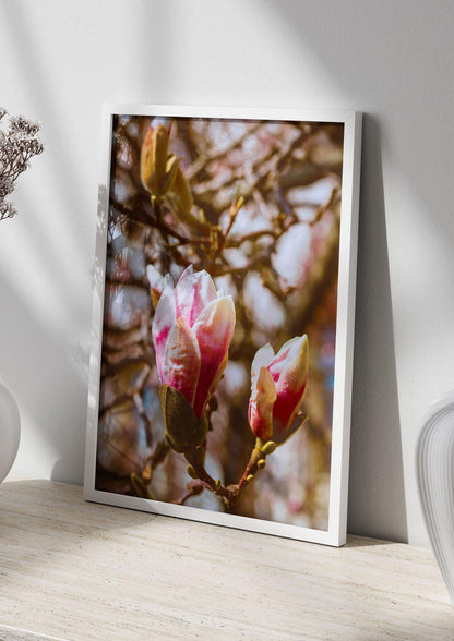 Floral Bud Wall Art - living room 2