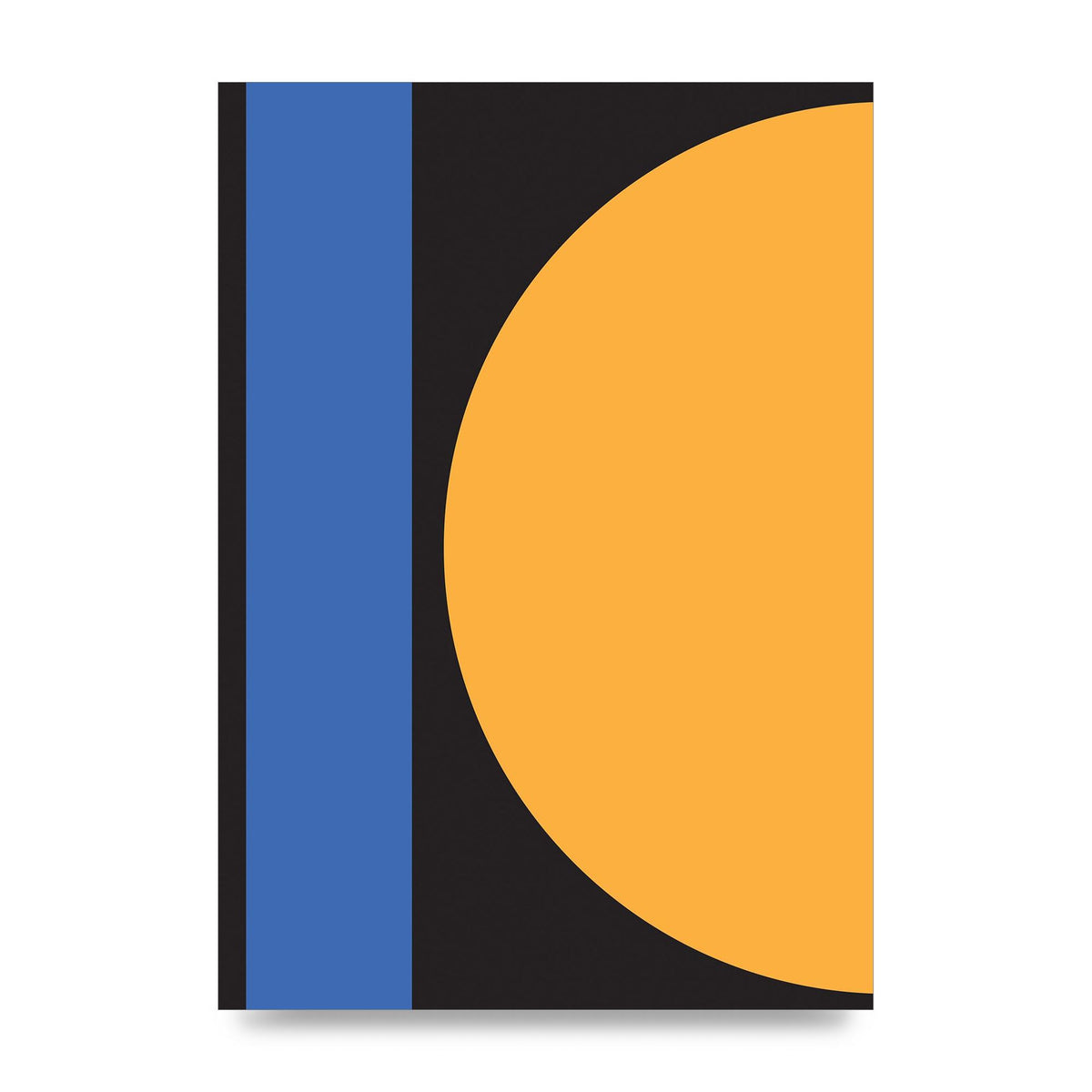 Black Abstract Shapes Three Art For The Home - unframed print