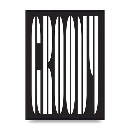 Groovy" Art For The Home - A2 framed