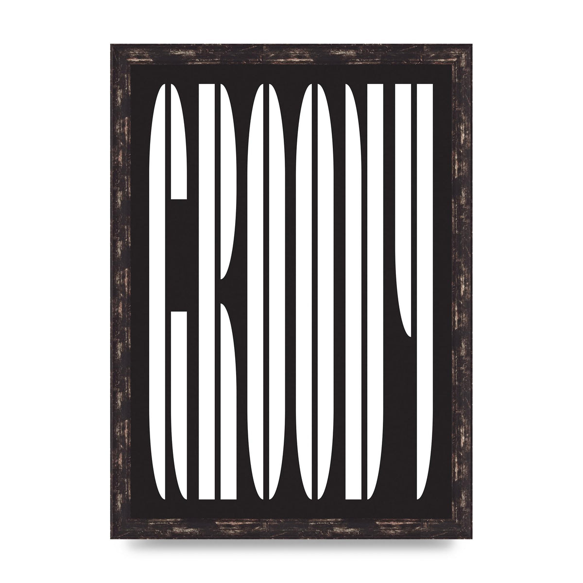 Groovy" Art For The Home - A3 framed