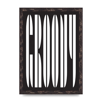 Groovy" Art For The Home - A3 framed