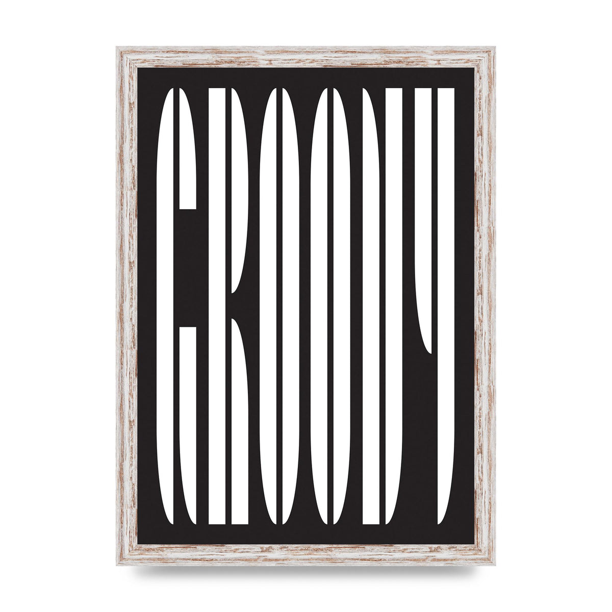 Groovy" Art For The Home - A3 framed