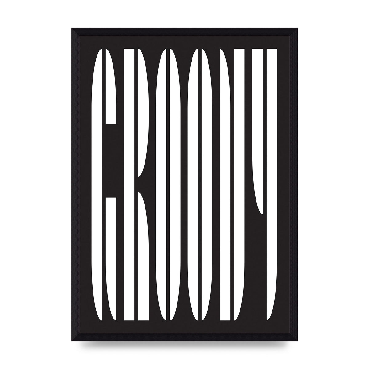 Groovy" Art For The Home - A3 framed