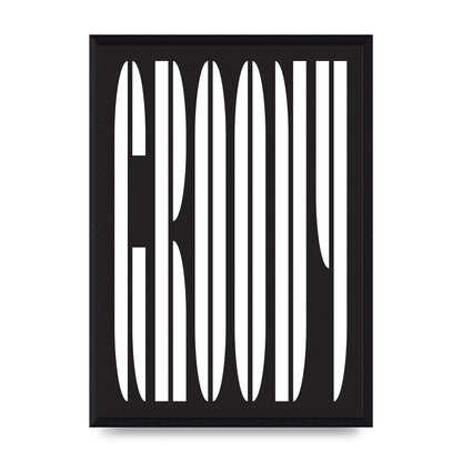 Groovy" Art For The Home - A3 framed