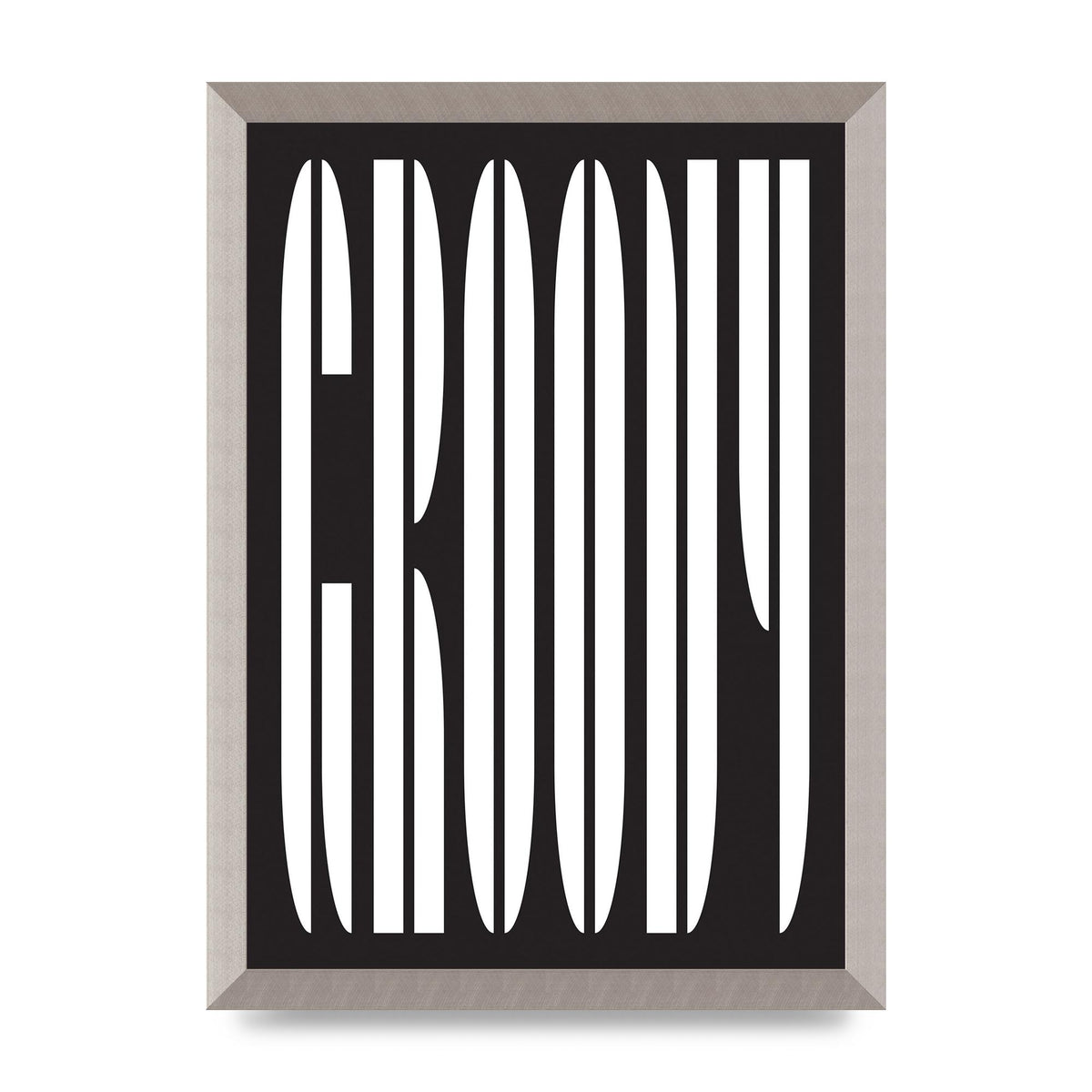 Groovy" Art For The Home - A3 framed