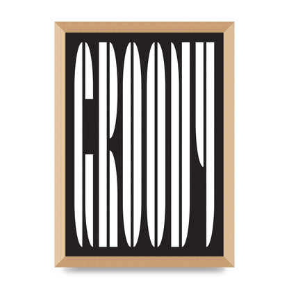 Groovy" Art For The Home - A3 framed