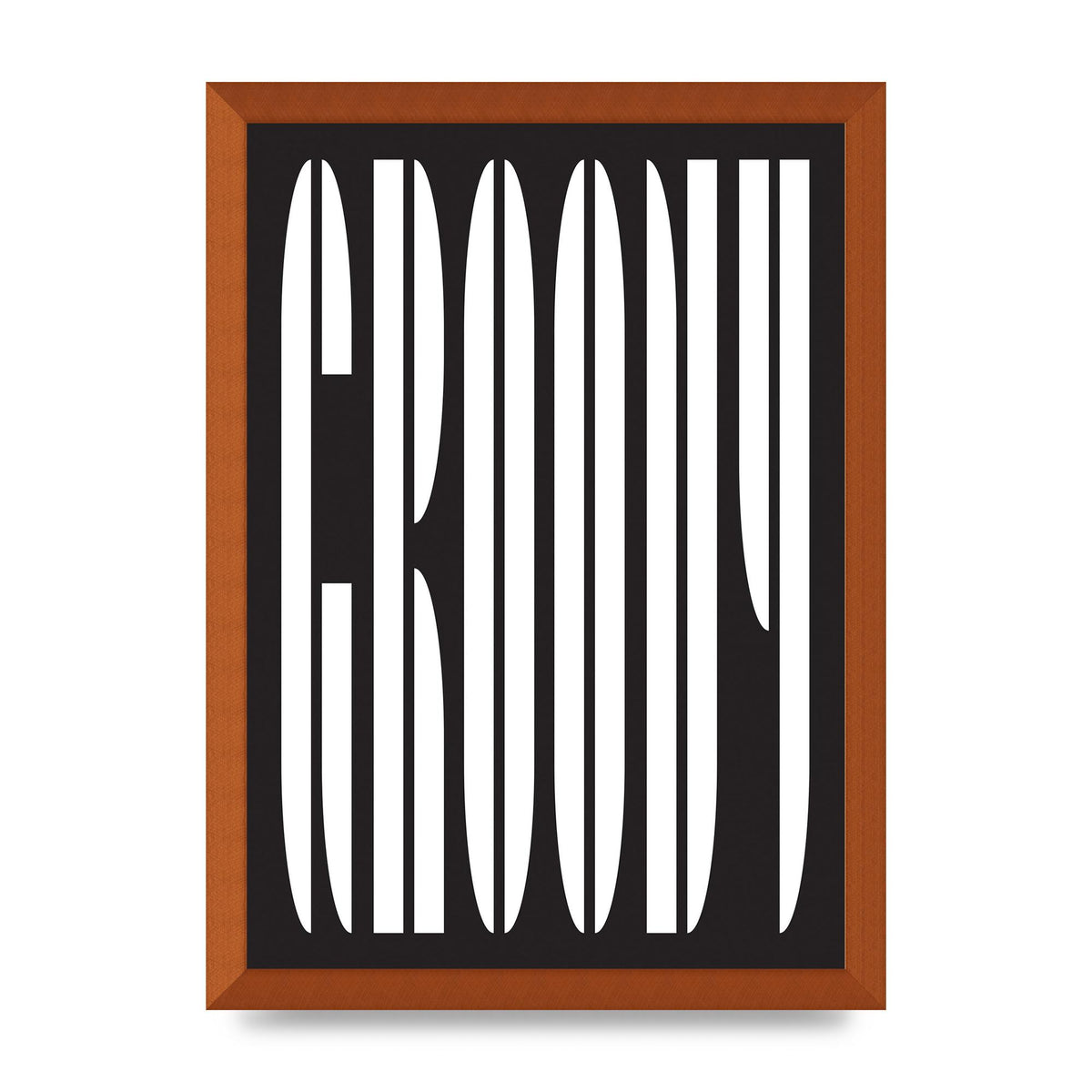 Groovy" Art For The Home - A3 framed