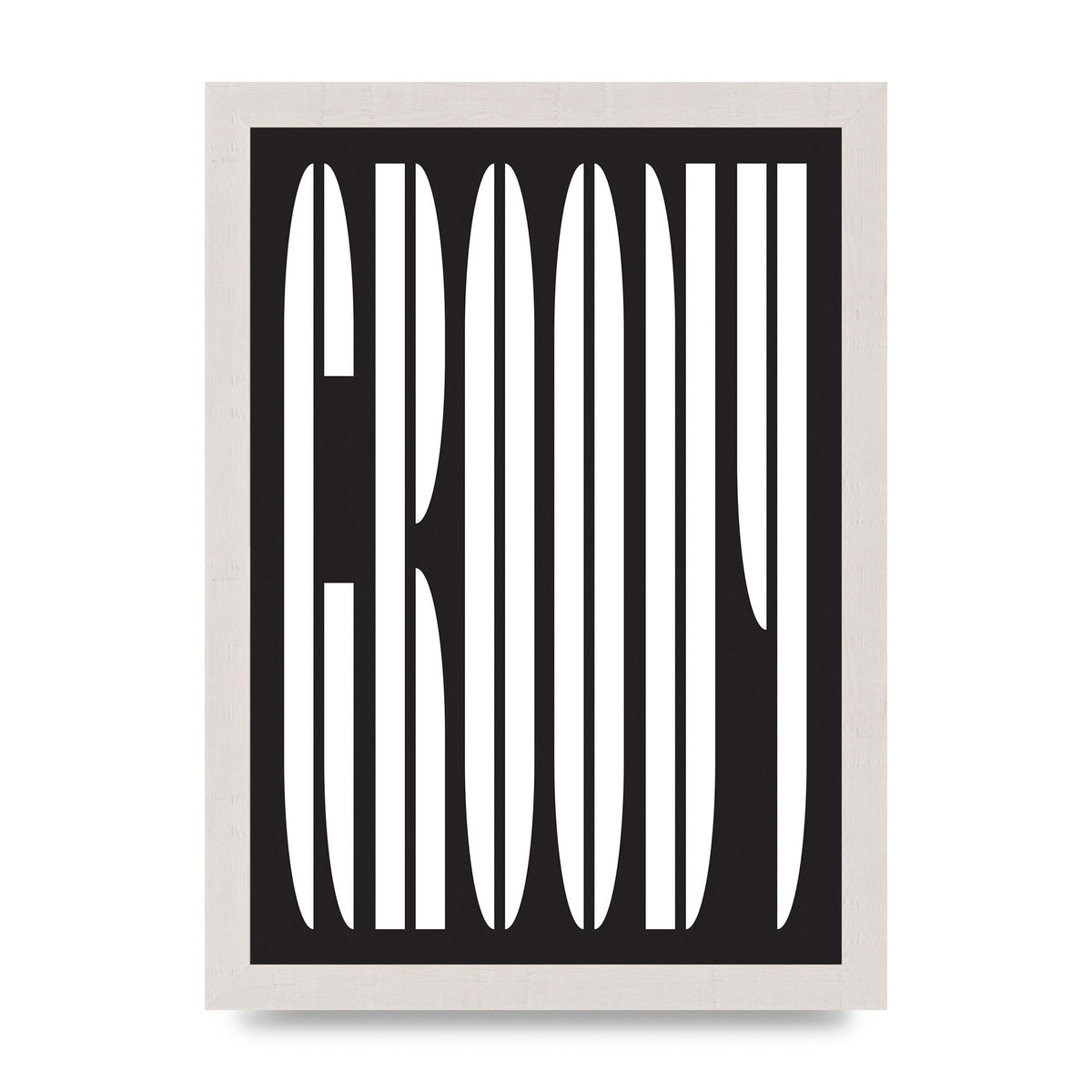 Groovy" Art For The Home - A4 framed