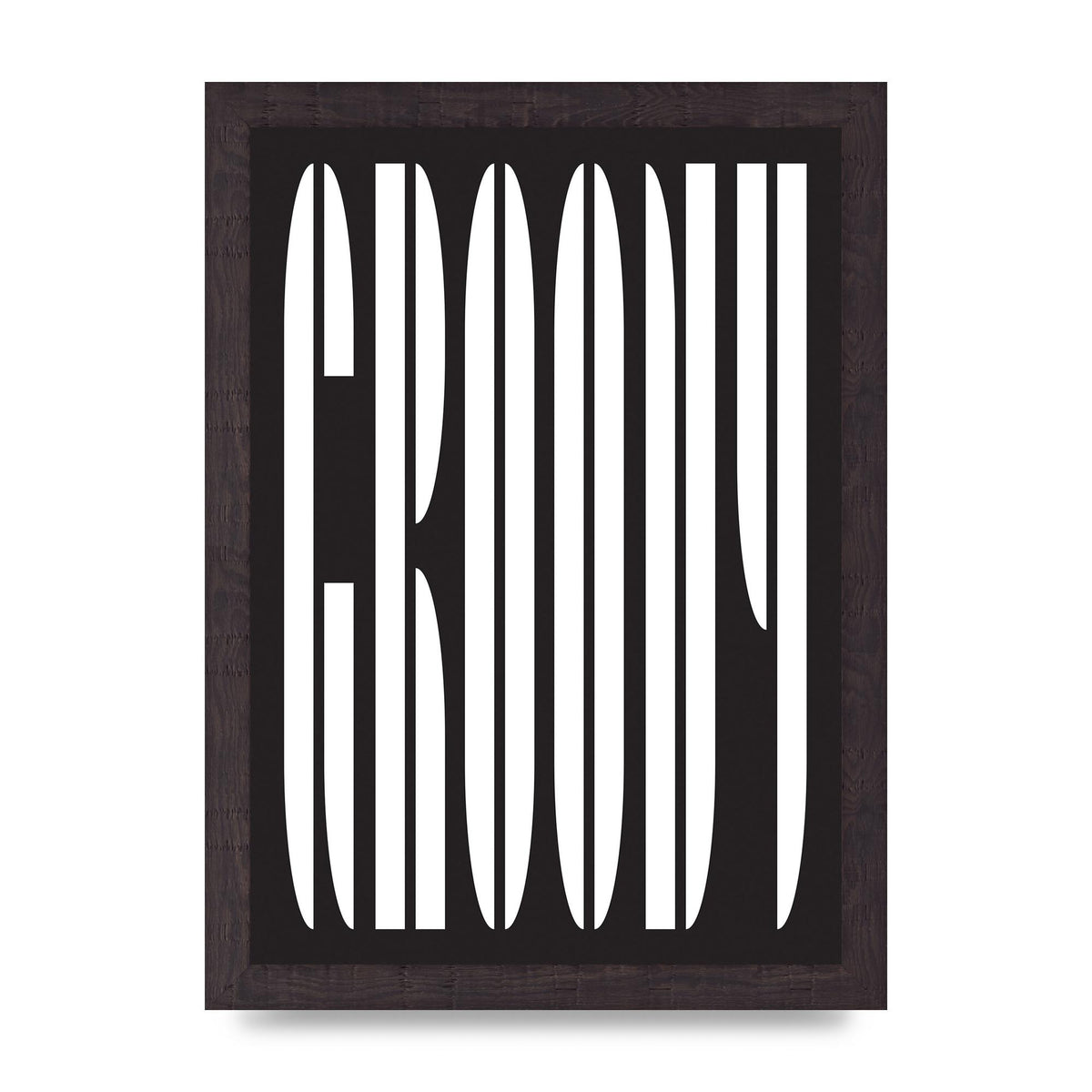 Groovy" Art For The Home - A4 framed