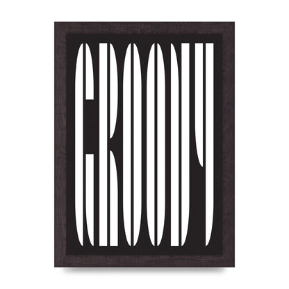 Groovy" Art For The Home - A4 framed
