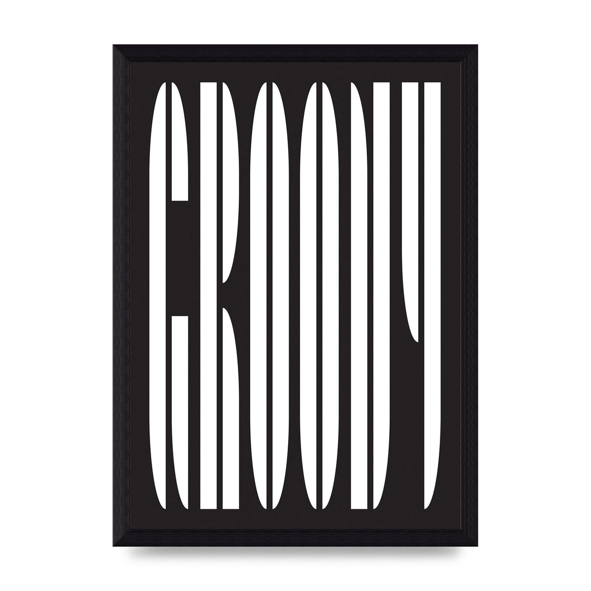 Groovy" Art For The Home - A4 framed