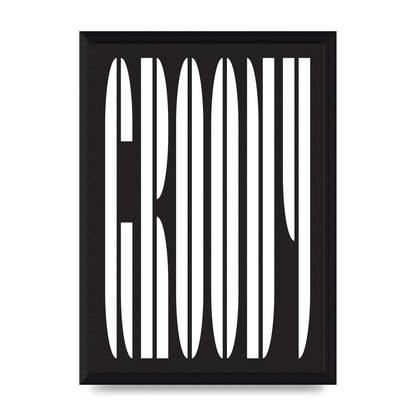 Groovy" Art For The Home - A4 framed