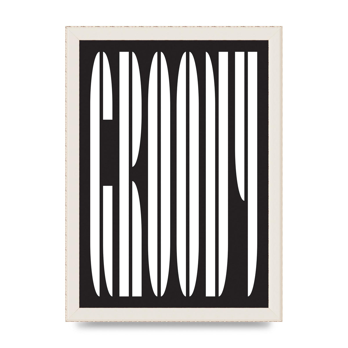 Groovy" Art For The Home - A4 framed