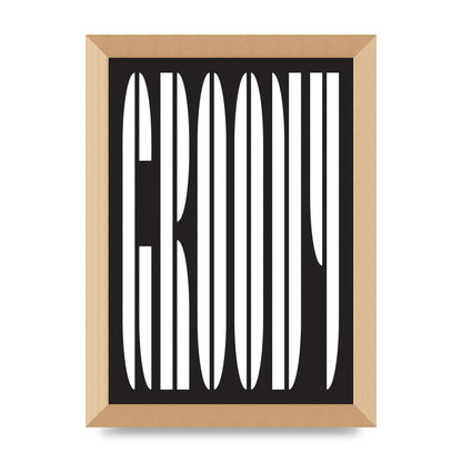 Groovy" Art For The Home - A4 framed