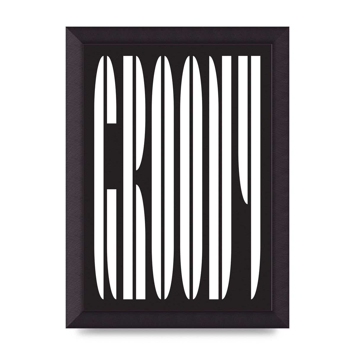 Groovy" Art For The Home - A4 framed