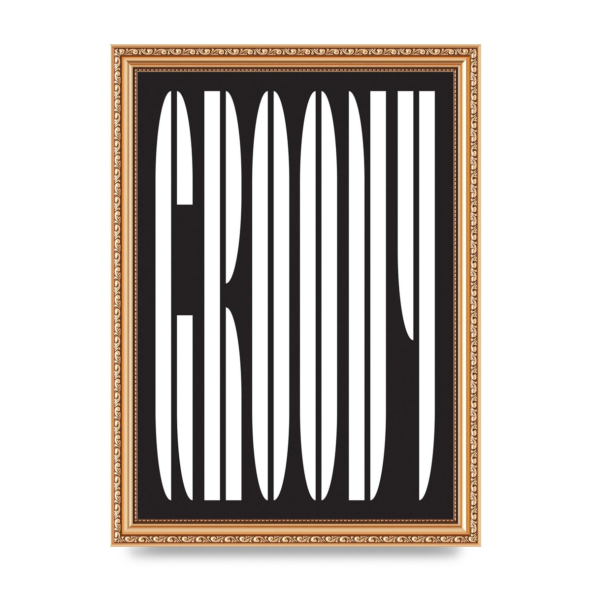 Groovy" Art For The Home - A4 framed
