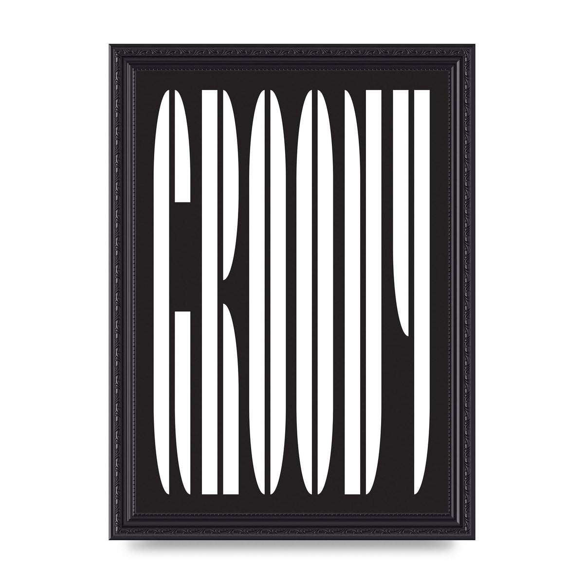 Groovy" Art For The Home - A4 framed