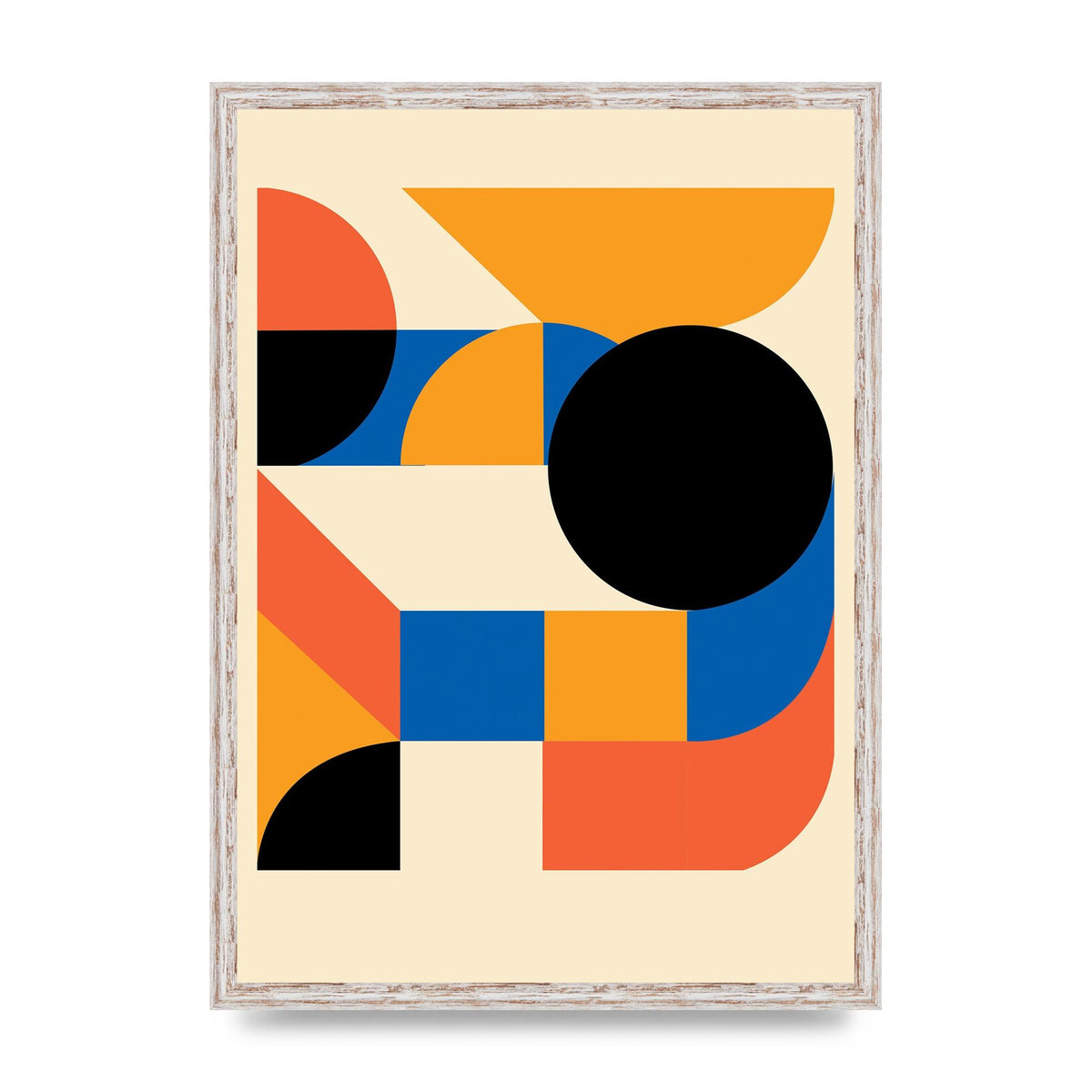 Bauhaus Seven Art For The Home - A2 framed