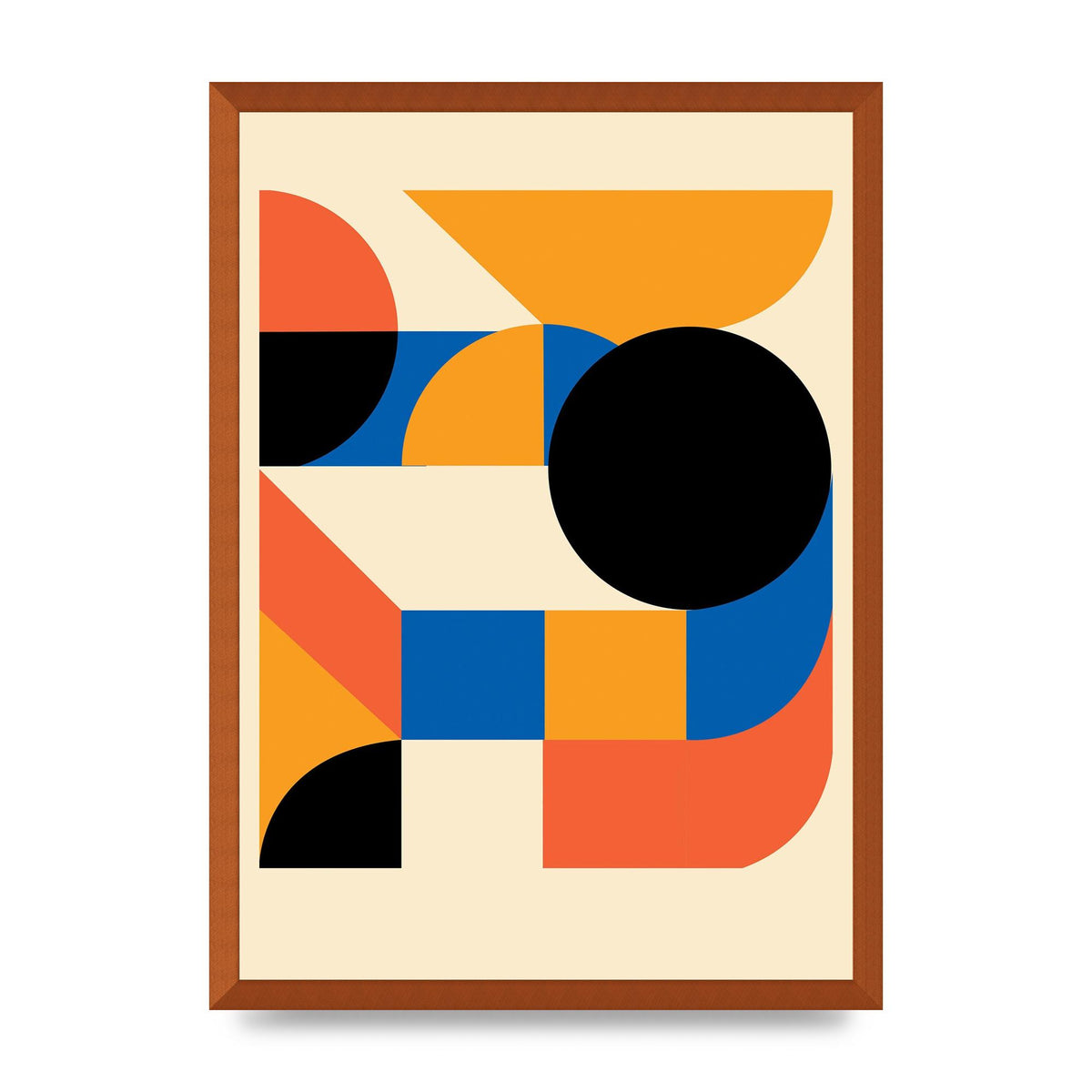 Bauhaus Seven Art For The Home - A2 framed